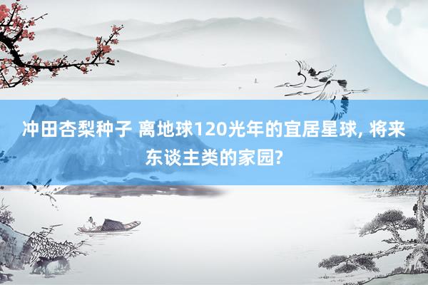 冲田杏梨种子 离地球120光年的宜居星球， 将来东谈主类的家园?
