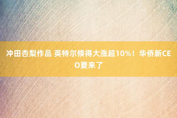 冲田杏梨作品 英特尔倏得大涨超10%！华侨新CEO要来了