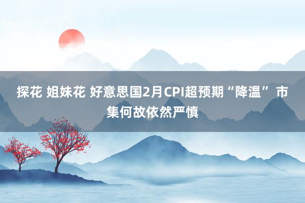 探花 姐妹花 好意思国2月CPI超预期“降温” 市集何故依然严慎