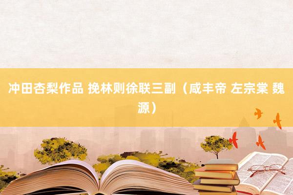 冲田杏梨作品 挽林则徐联三副（咸丰帝 左宗棠 魏源）